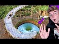 Guy Builds SECRET Custom Underground Water Slide.. (INCREDIBLE)