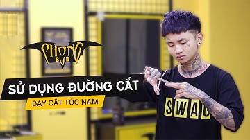 Hướng Dẫn Sử Dụng Các Đường Cắt (Kéo Cắt) | Dạy Cắt Tóc Nam Phong BvB