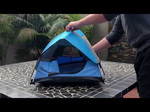 Go glamping with your cats in this mini tent!