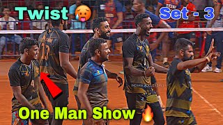 Rakki 🔥 One Man Show | Twist 🥵 IOB Chennai Vs Karnataka | Set - 3 | Kumta All India | Karnataka