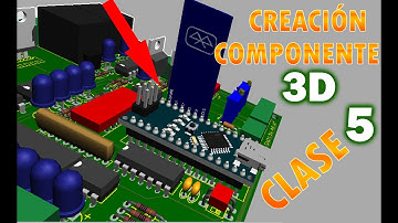 COMO CREAR UN NUEVO COMPONENTE CON MODELO 3D EN PROTEUS|| CURSO CREACIÓN DE PCB, CLASE #5