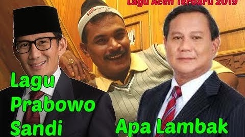 APA LAMBAK 2019_PRABOWO SANDI (Official Video)