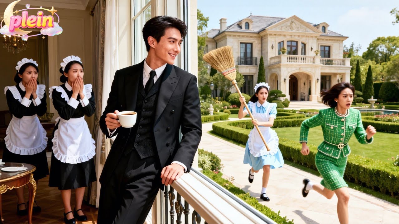 Le PDG n’avait jamais souri…jusqu’à voir la servante balayer la croqueuse d’or.Il a enfin souri!