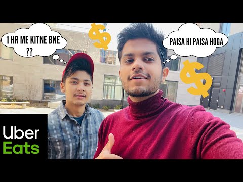 Best Part Time Job In Montreal Canada | uber eats |pay rates| Earning|