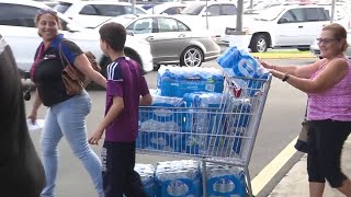 Residents in Puerto Rico preparing for impact of Tropical Storm Dorian