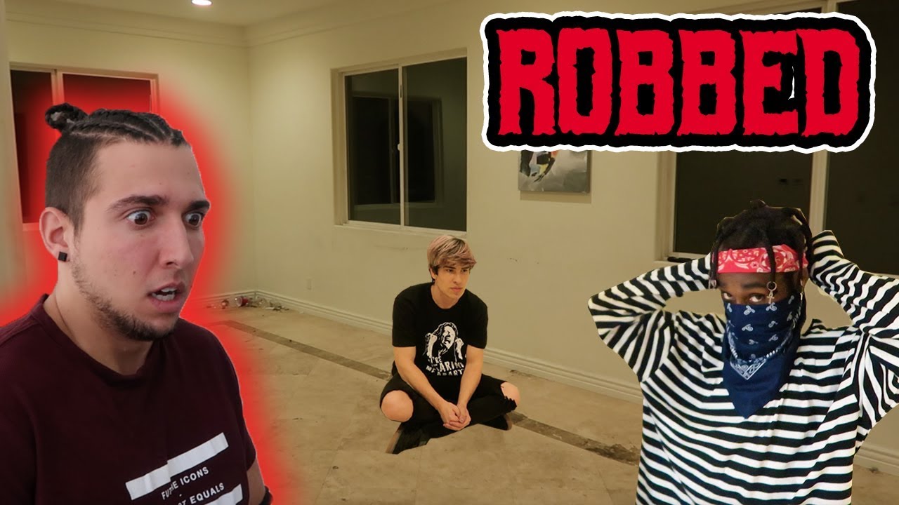 ROBBERY PRANK ON ROOMMATES