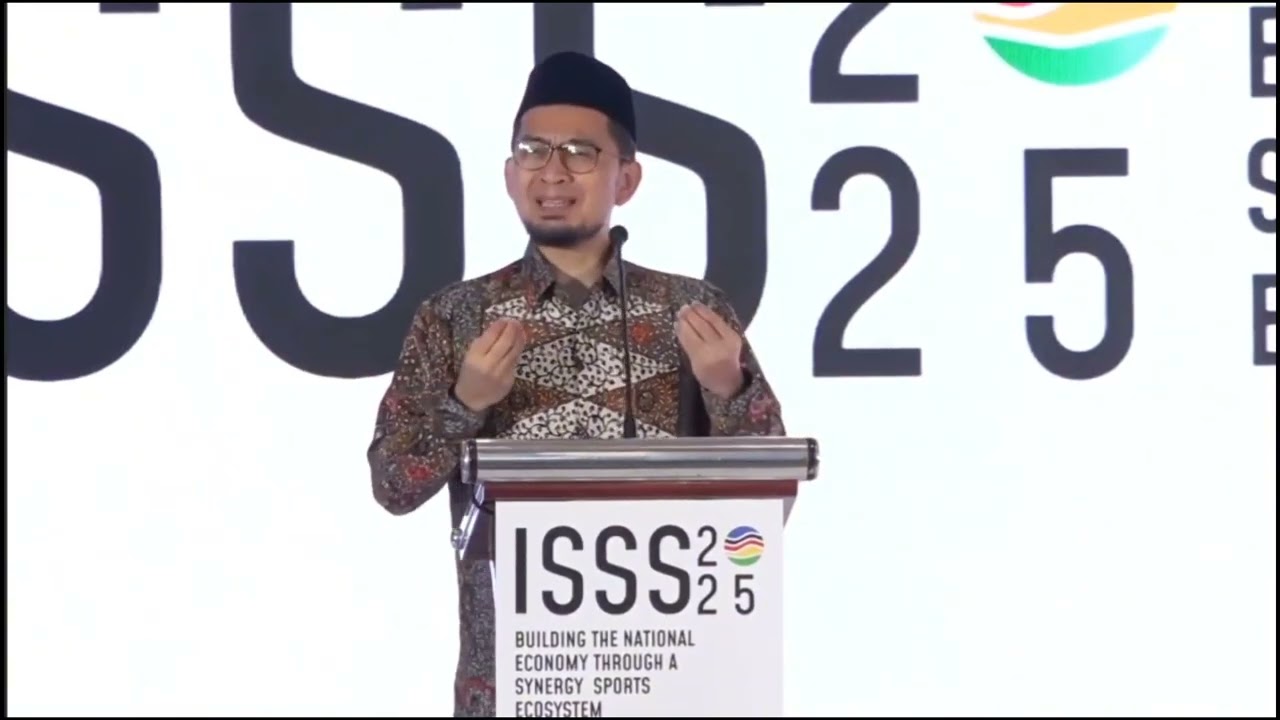 Sekapur Sirih dan Doa Ustaz Adi Hidayat kepada Masyarakat Olahraga Indonesia