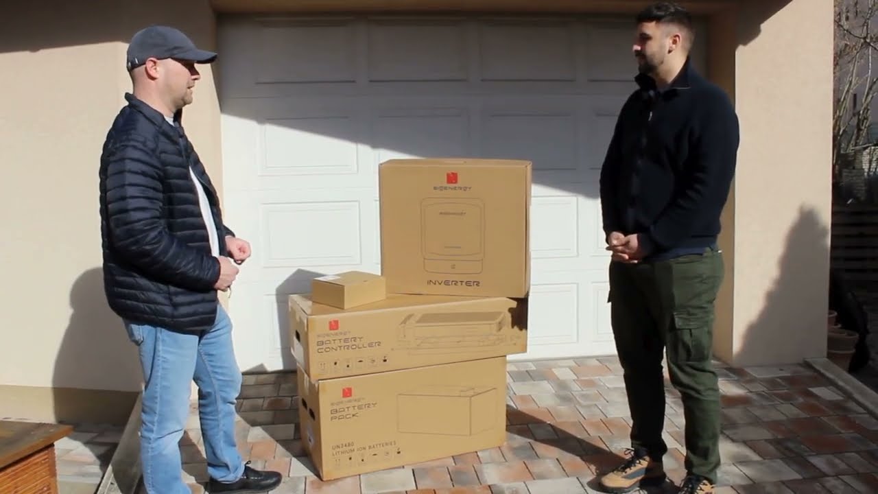Sigenergy hybrid inverter és akkumulátor unboxing