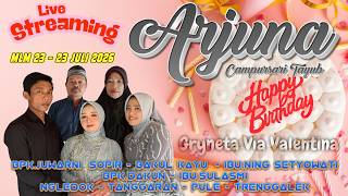 LIVE  TAYUB  CS.ARJUNA DI RUMAH BPK.JUWARNI(SOPIR)/IBU.NING SETYOWATI/BPK.DAKUN TANGGARAN-PULE