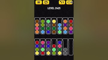 【Ball Sort Puzzle】Level.2421