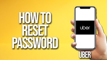 How To Reset Password Uber Tutorial