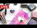 🔴 LIVE REPLAY! Valentine's Day Card Series - Day 5 - Die Cut Heart Panels 2 Ways!