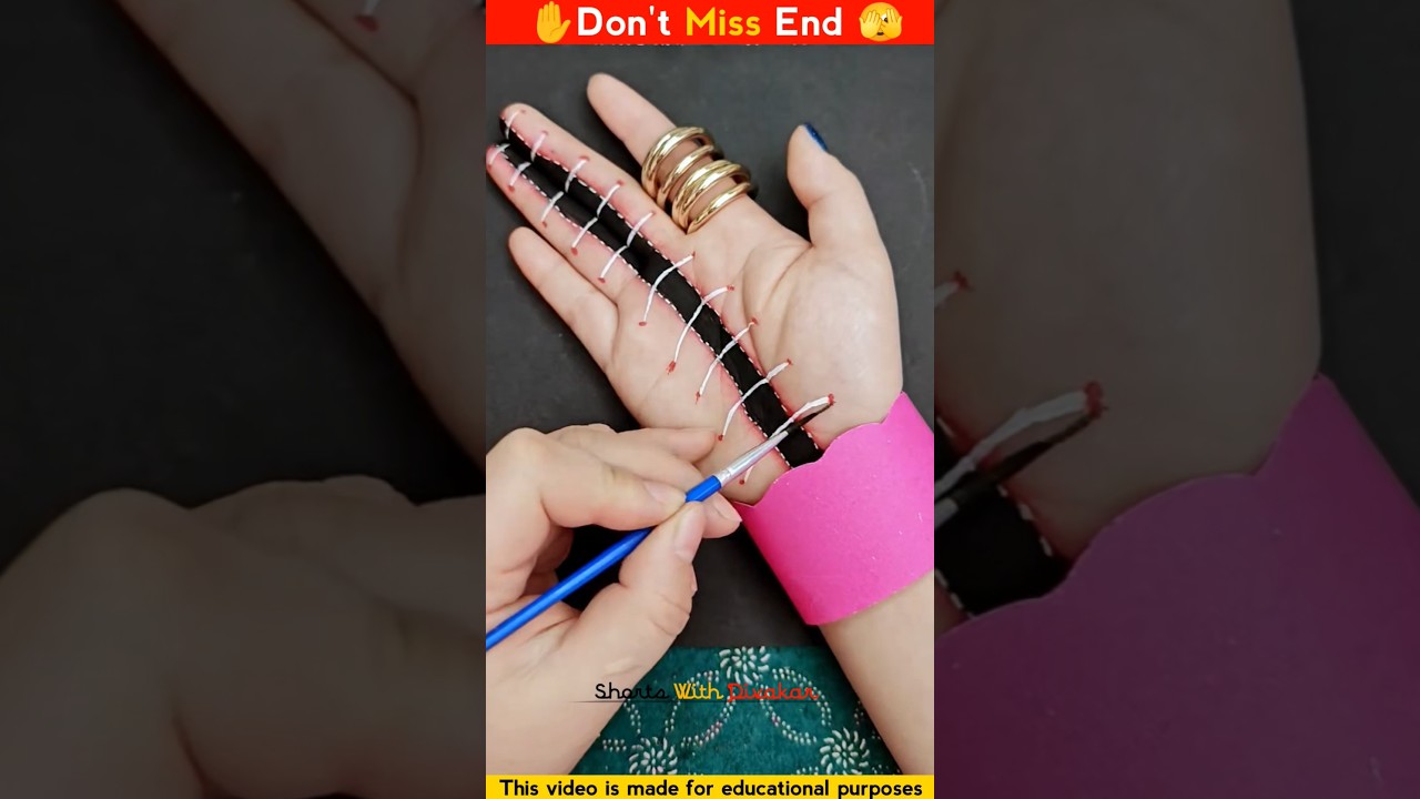 Big Cut Art On Hand ✋