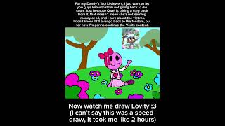 This is for my dw viewers, u guys can just watch for the drawing tho (if u want to) #dandysworld