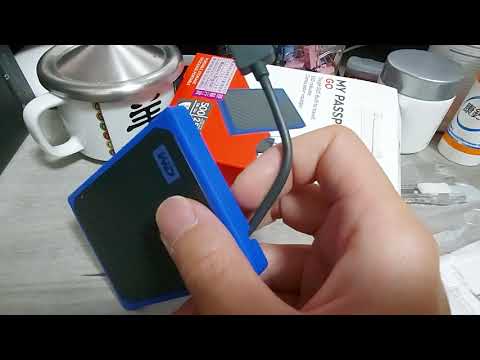 WD My Passport Go - 500GB SSD Harddisk