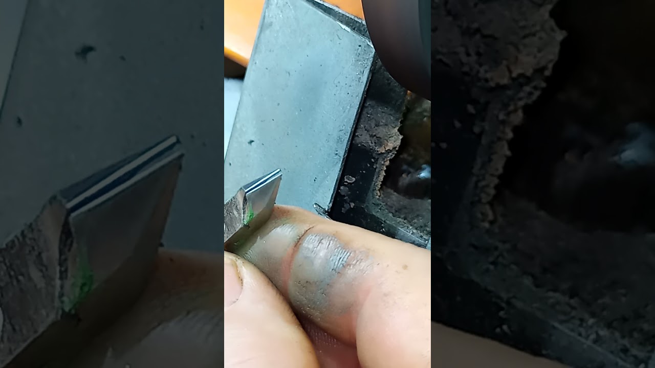 dicas de afiaçao e acabamento em alicate novo.