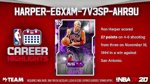 NBA 2K20 Myteam NEW LOCKER CODE!!! 5-15-2020