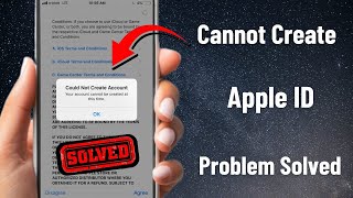 Fixed: Could Not Create Account Your Account Cannot Be Created At This Time / iPhone / iPad