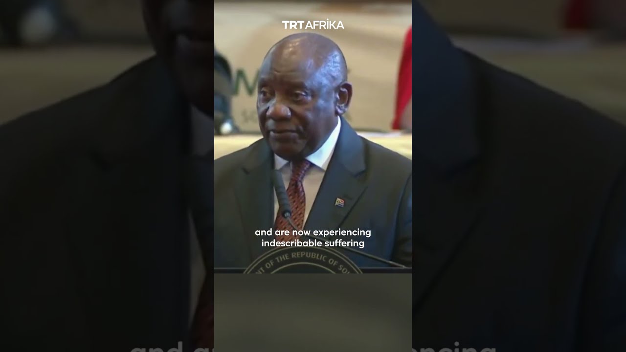 Ramaphosa Tackles Trump For Bullying South Africa Trtafrika Southafrica