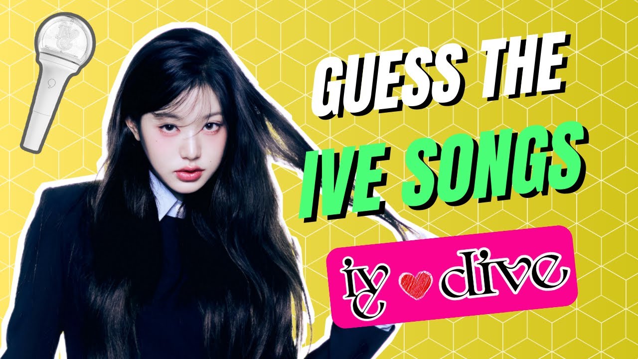 ARE YOU A REAL DIVE? | KPOP GAME | GUESS THE IVE SONGS