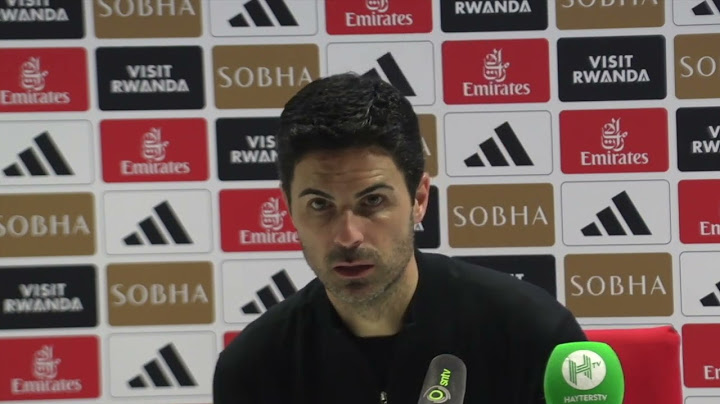 Arsenal 0-2 Aston Villa | Mikel Arteta Post Match Press Conference