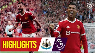 Ronaldo strikes as United hit Newcastle for four | Highlights | Manchester United 4-1 Newcastle