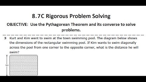 8.7C - Pythagorean Theorem & Converse