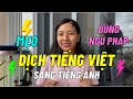 Mo cch dch ting vit sang ting anh ng ng php  kiss english