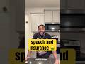 Speech Therapy And Insurance Speechtherapy Slp 