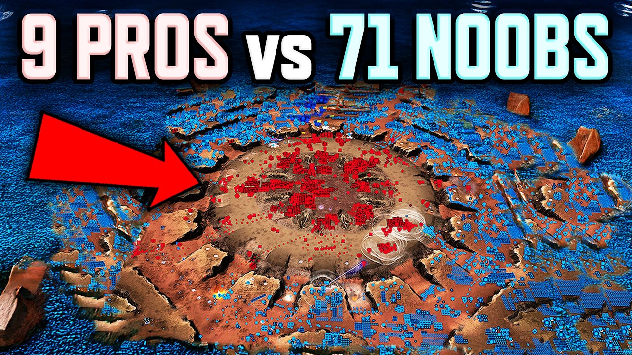 The biggest RTS battle ever?! Total Annihilation inspired RTS - BAR