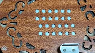 Hohner イングリッシュ・コンサーティーナ 48ボタン Treble HOHNER 48ボタン イングリッシュ・コンサーティーナ ソプラノ(Riveted
