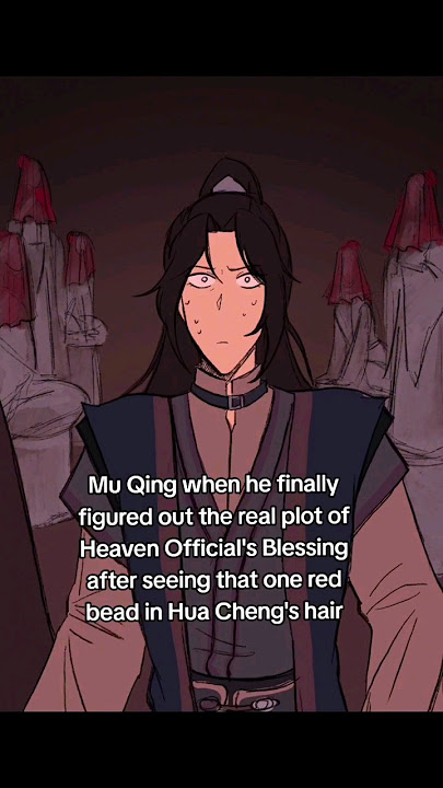 Mu Qing realised he's in a BL 😳 ||| animation #tgcf #heavenofficialsblessing #muqing