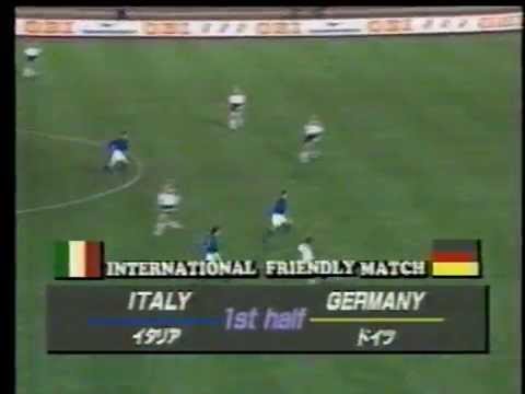 ドイツvsイタリア 1994 3 23 シュツットガルト Youtube