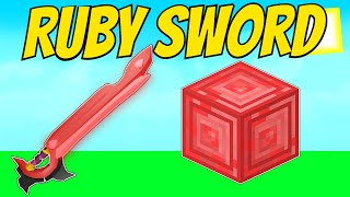 How To Get New Ruby Sword In Roblox Islands!