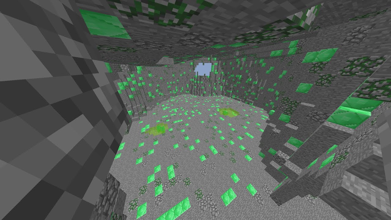 Making an Enchanted Emerald Block Hypixel Skyblock YouTube