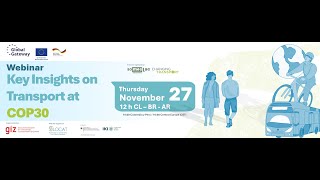 Key Insights on Transport at COP30
