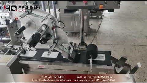 how to use flat labeling machine for small box|YQ machinery top surface labeler price