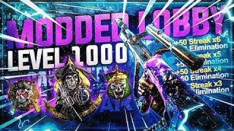 COLD WAR XP LOBBY LEVEL 1000 SEASON 6 | MODDED UNLOCK ALL LOBBY WARZONE COLD WAR