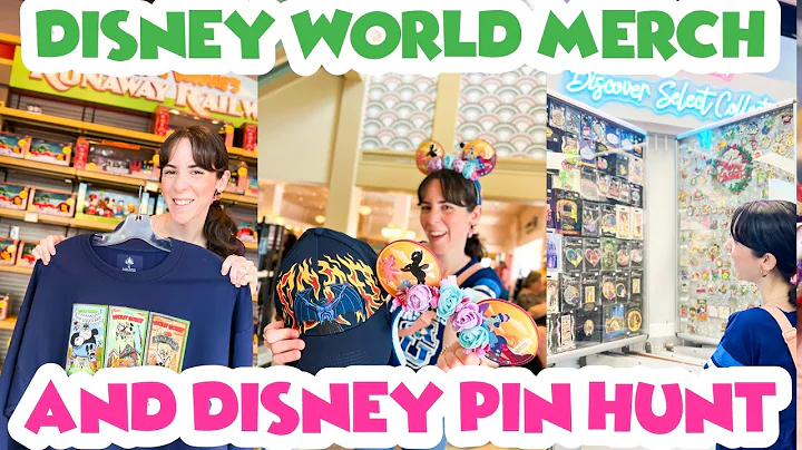 WALT DISNEY WORLD New Merch Search AND Disney Pin Hunting! November 2025 | Disney Parks 