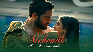 OST~Mehndi Hai Rachne Waali (Music Video)| Raghav & Pallavi | Shubham Sundaram | Anwesshaa|#raghvi Resimi