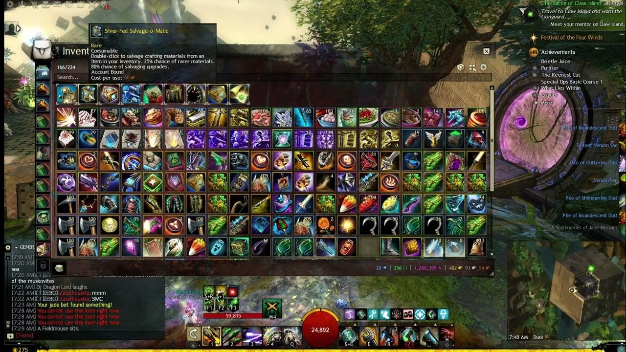 GW2 | Should you SELL UNIDENTIFIED GEAR or SALVAGE IT? My thoughts