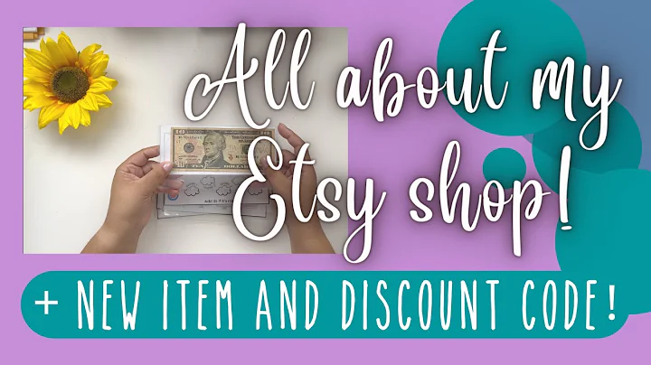 Discover My Etsy Shop and Exclusive New Item with Discount Code!
