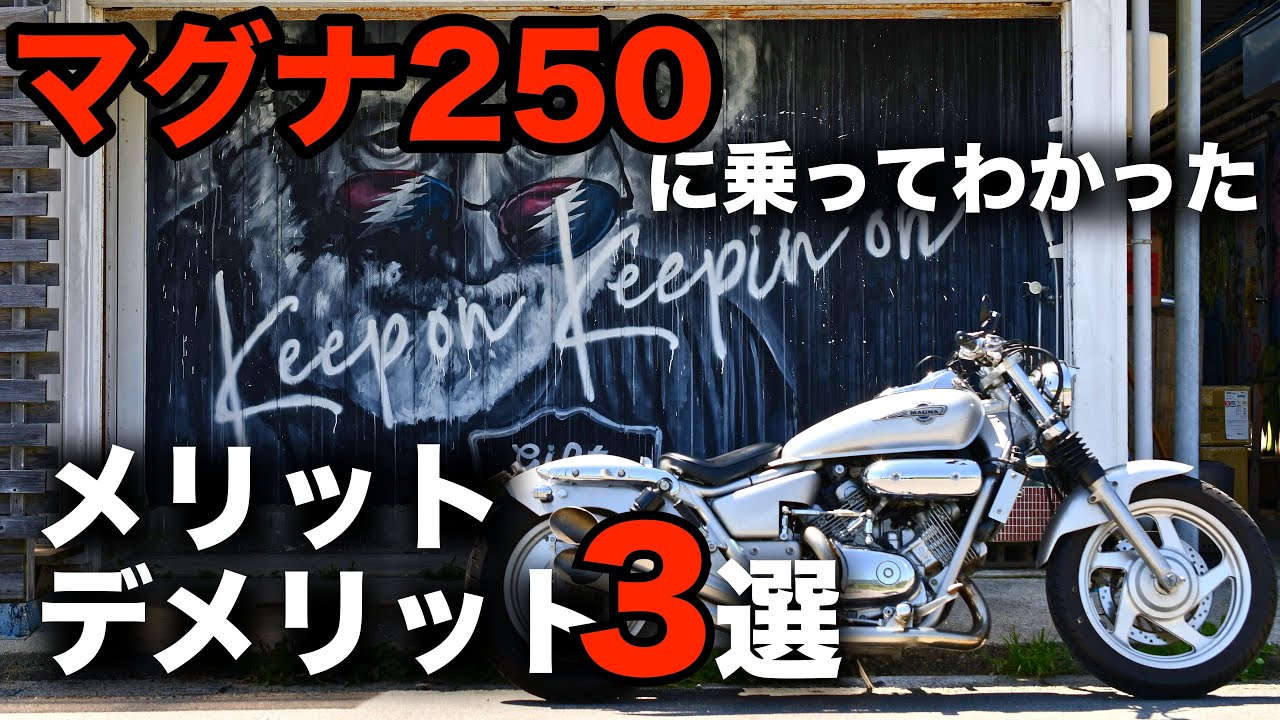 Arbitrary opinion] 3 advantages and disadvantages of the Magna 250
