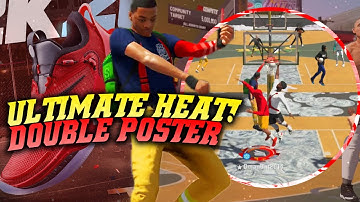 ULTIMATE HEAT - 99 OVERALL SLASHER DUNKS ON TWO PEOPLE! NBA 2K20 Park Gameplay!