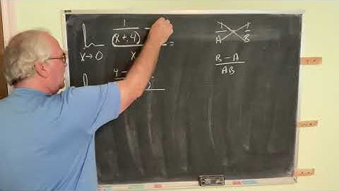 Limits with Complex Fractions