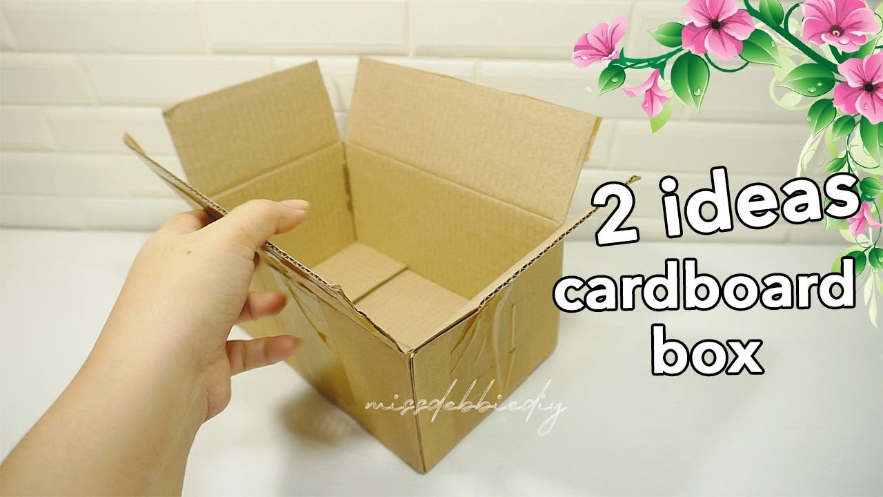 2 Easy Creative Idea with Cardboard Box! Amazing Cardboard Box Idea ...
