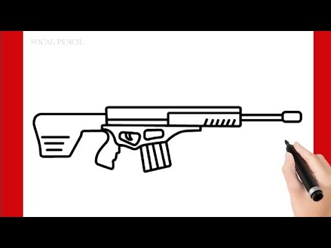 How To Draw A Gun