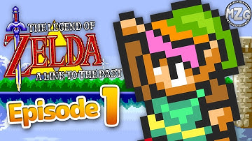 The Legend of Zelda: A Link to the Past Gameplay Part 1 - Saving Princess Zelda! Hyrule Castle!