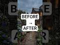 Nobody expected this garden glow-up #homedesign #garden