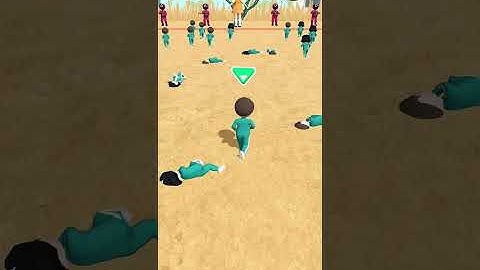 DIY 💔🚷💔 SQUID GAME 3D PLAY K SNIPER CHALLENGE #squidgame #cute #shorts #jondada